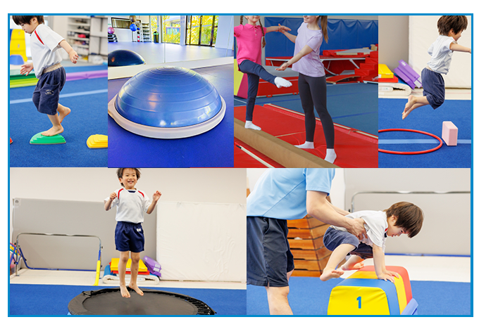 多彩な運動用器具